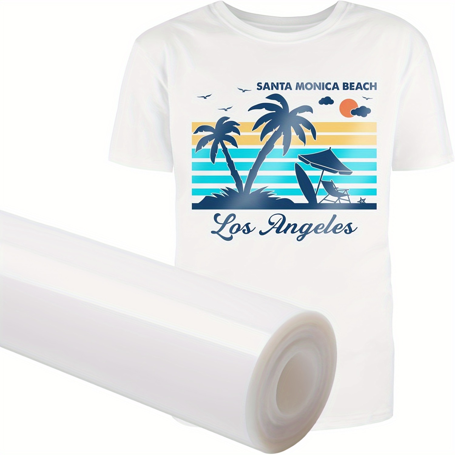 Heat Press Teflon Sheet - 1 Roll Matte Clear Sublimation HTV