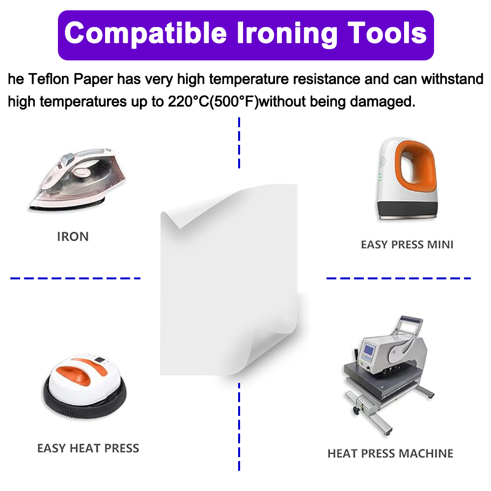 Teflonning High Temperature Re - Heat Press Teflon Sheet 评论和价格