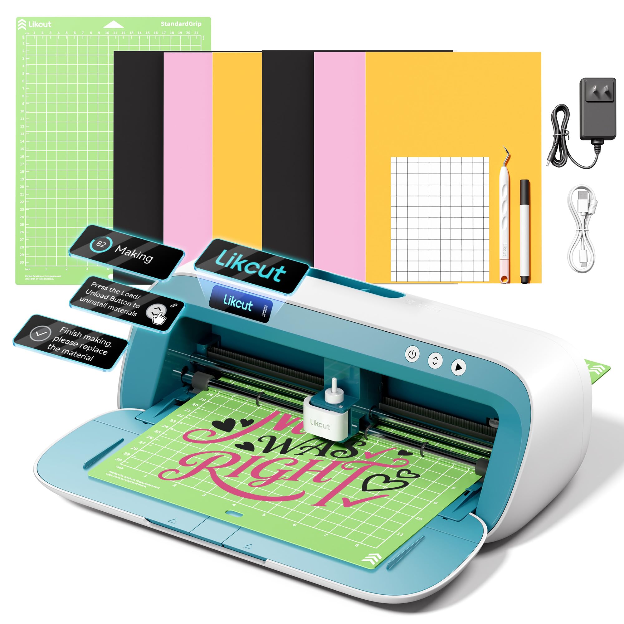 Likcut S41 Vinyl Cutter Plotte - Vinyl Cutter Plotter 评论和价格